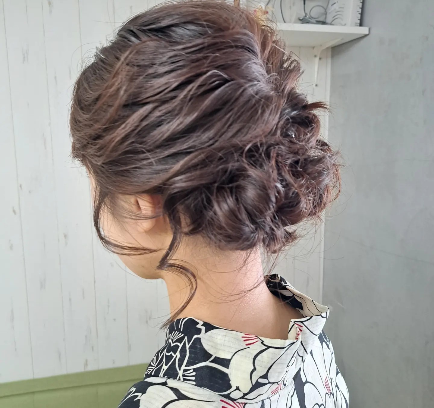 結婚式やイベント事のヘアセットが出来る